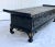 Late 19th Century Lacquered Asian Stone and Mother of Pearl Inlay Altar Cabinet For Sale - Image 10 of 13