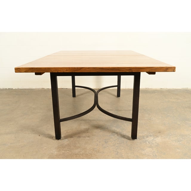 L. & J. G. Stickley Mission Oak Arts & Crafts Extension Dining Table For Sale - Image 15 of 17
