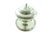 Silver Mid 20th Century French Silver Plate Caviar Server | Glass Liner | 5 Piece Set For Sale - Image 8 of 10