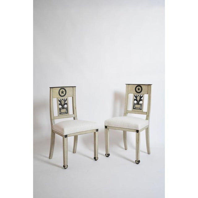 Neoclassical Pineapple Chairs, 1960s, Set of 2 For Sale - Image 6 of 6
