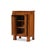 Small sideboard, France, circa 1800/1810; cherry and walnut; one drawer above the two doors; restored; hand-polished with...