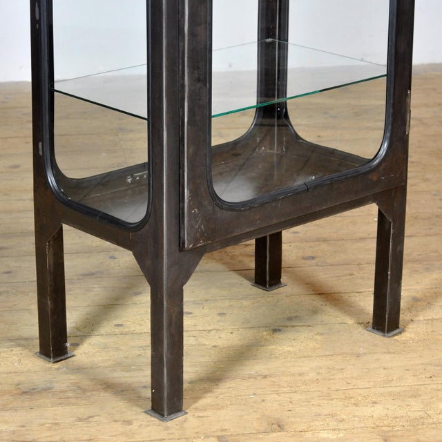 Metal Vintage Iron Medical Cabinet, 1970s For Sale - Image 7 of 10