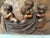 Brown 19th C. Continental Hand-Carved High Relief Putti & Boat Wood Wall Panel For Sale - Image 8 of 12