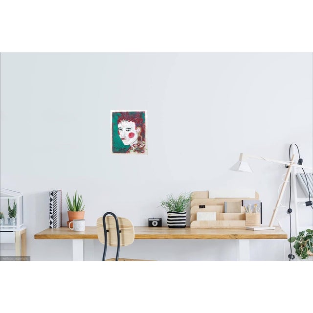 Figurative Portrait of a Redhead For Sale - Image 3 of 5