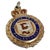 1930s Sterling Silver-Gilt Masonic Buffalo Presentation Medallion, Chester, 1934 For Sale - Image 5 of 5