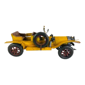 Mid Century Vintage Handmade Antique Automobile Model.
