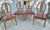 Transitional Vtg. Set of Six Ethan Allen Shield Back Transitional Style Dining Chairs For Sale - Image 3 of 17