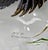 Glass Vintage Ned Smith Waterfowl Series 22k Gold Rim Crinkle Wine Glasses Set of 6 For Sale - Image 7 of 14