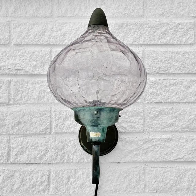 1970s Mid-Century Scandinavian Outdoor Facade Lamp Westal Model 283, Sweden, 1970s For Sale - Image 5 of 13