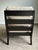 Late 20th Century Pair of Late 20th Century Scroll Arm Lounge Chairs in Ebonized Wood For Sale - Image 5 of 7