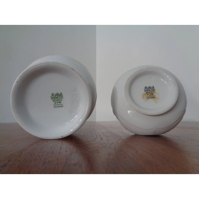 Mid-Century Op Art Vases from Royal KPM, 1960s, Set of 6 For Sale - Image 9 of 18