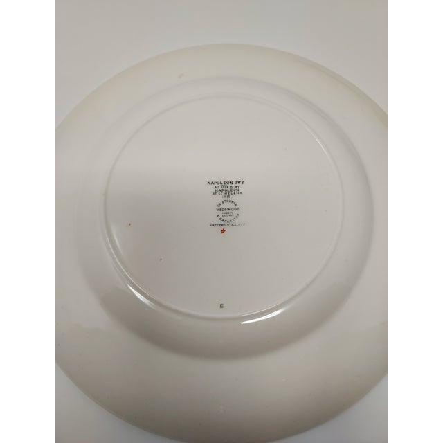 Wedgwood of Etruria Barlaston “Queensware” Napoleon Ivy pattern AL 4751 dinner plates. These were most likely produced...