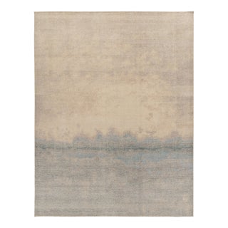Rug & Kilim’s Oversized Ciel Rug in Cream and Blue, 14x20 For Sale