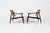 Wilkhahn Model 400 Lounge Chairs attributed to Hartmut Lohmeyer for Wilkhahn, 1950s, Set of 2 For Sale - Image 4 of 13