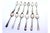 Plain Silver Teaspoons, Set of 12, in Good conditions.