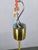 Gold Space Age Ufo Pendant Lamp from Kamenický Šenov, Former Czechoslovakia, 1970s For Sale - Image 8 of 15