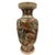 Late Meiji Period to Early Showa Period Japanese Satsuma Earthenware Vase For Sale In Los Angeles - Image 6 of 12