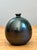 Vintage Original Studio Pottery Green Glaze Weed Vase For Sale - Image 10 of 13