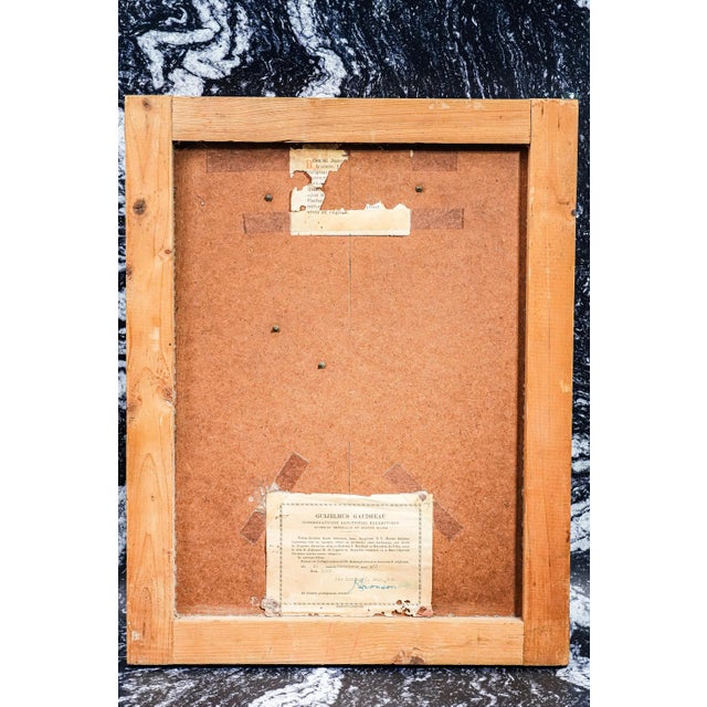 1960s Stunning Large Icon of Our Lady of Perpetual Help Catholic Christianity Painting of Virgin Mary and Baby Jesus For Sale - Image 15 of 15