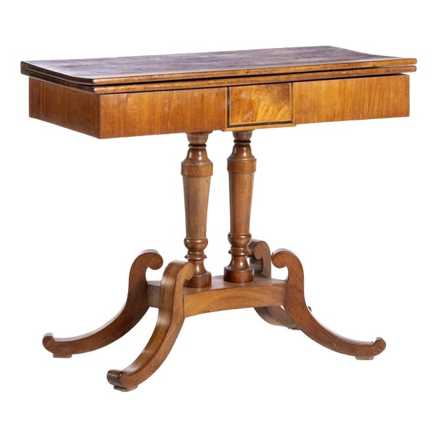 19th Century Wooden Game Table For Sale