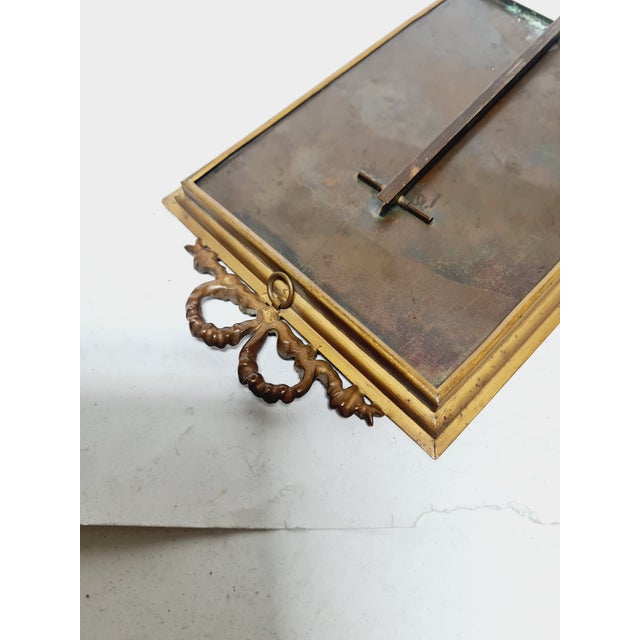 Antique Rococo Frame in Bronze, France, 1890s For Sale - Image 5 of 14