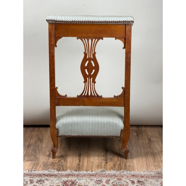 19th Century Continental Neoclassical Prie-Dieu Prayer Chair, First Half 19th Century For Sale - Image 5 of 10
