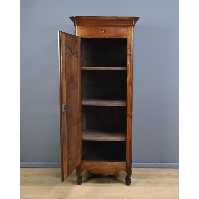 Late 19th Century Louis XV Standing Man in Cherrywood For Sale - Image 18 of 18