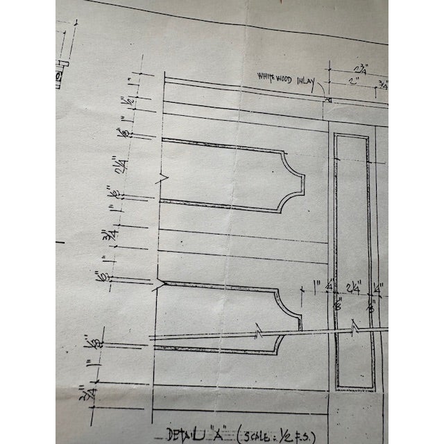 1980s George Hepplewhite Inspired Sideboard For Sale - Image 13 of 13