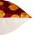 2020s Handmade Velvet Pillow With Down Feather Insert – Ruby Red & Gold Polka Dots, 16x24" For Sale - Image 5 of 5