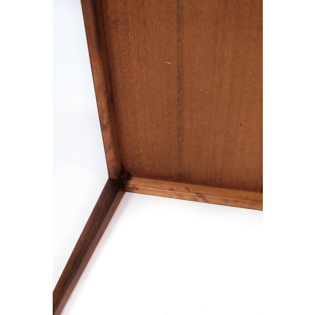 Rosewood Coffee Table by Severin Hansen for Haslev Furniture, 1960s For Sale - Image 9 of 10