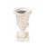 Add classical charm to your decor with this distressed white architectural column urn. Perfect for bookshelves, consoles,...