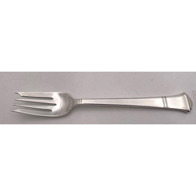 Art Deco Tiffany & Co. Sterling Silver 1923 65-Piece Windham Flatware Set in Art Deco Style For Sale - Image 3 of 12