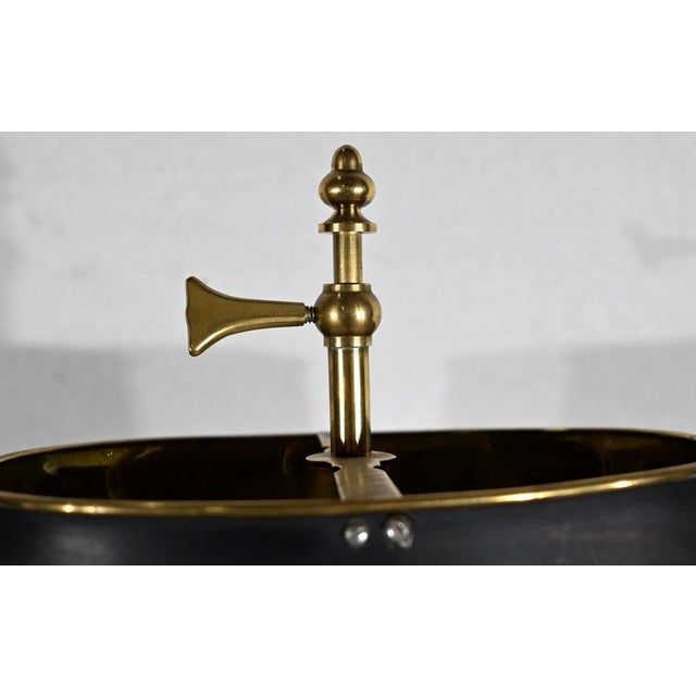 Gold Small Hot Water Lamp in Brass For Sale - Image 8 of 18
