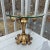 S. Salvadori Firenze Mid-Century Modern Gilt Regency Metal Italy Table Glass Top For Sale - Image 11 of 18