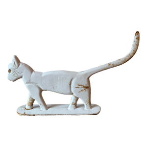 Vintage Cast Iron Cat Doorstopper