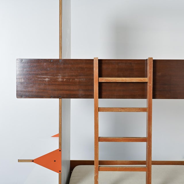 Wood Bunk Bed by Pierre Guariche for La Plagne, 1968 For Sale - Image 7 of 16