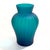 Sumptuous Frosted Shades of Jade Glass Vase Curation - Group of 3 For Sale - Image 4 of 17
