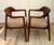 Wood Pair of 1960s Gold Desk & Safe Co. Sculpted Wood Mid-Century Armchairs For Sale - Image 7 of 18