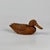 A rare, painstakingly detailed, duck carving by James Bloomer of Appalachian Mountains of Whitesburg, Kentucky. It is made...