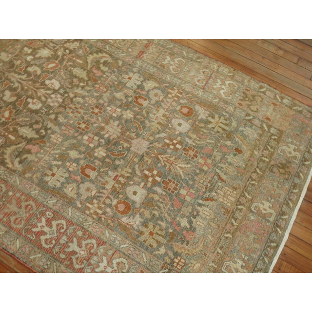Antique Persian Malayer Runner - 4'3" x 10'8" For Sale - Image 4 of 10