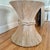 Hollywood Regency 1970s Sculptural Sheaf of Wheat Bamboo Dining Table, After McGuire For Sale - Image 3 of 8
