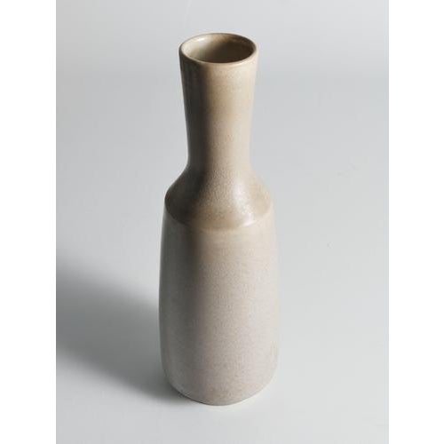 Scandinavian Modern Stoneware Vase by Ewald Dahlskog for Bo Fajans, 1940s For Sale - Image 11 of 16
