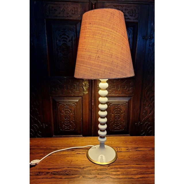 Mid-Century Italian Table Lamp with Stacked Spheres, 1970s For Sale - Image 15 of 16