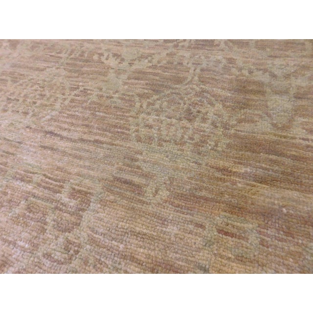 Vintage Hand-Knotted Indo Moroccan Wool Rug. For Sale - Image 12 of 18