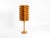 Beautiful, rare, and large 1960s pine veneer lamella floor or table lamp. a stunning classic from the 1960s. Scandinavian...