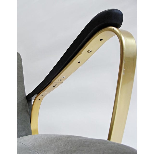 Carlo Armchair in Velvet with Spring Core Cushions For Sale - Image 15 of 18