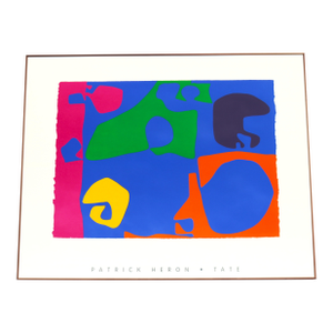 Patrick Heron "January 1973 : 14" Abstract Screenprint Artwork by Tate Gallery