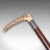 English 9' Long Antique Hunting Whip, English Leather, Silver, Equestrian, Swaine Adeney For Sale - Image 3 of 11