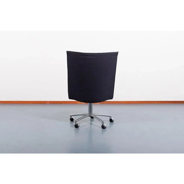Metal Partner Desk Chair by Johannes Foersom & Peter Hiort-Lorentzen for Erik Jorgensen For Sale - Image 7 of 12