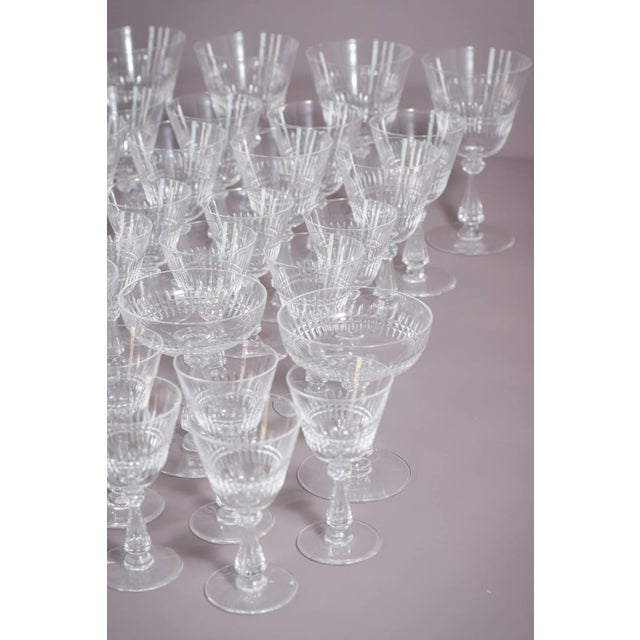 Glass Vintage Drinking Glasses, 1920s, Set of 43 For Sale - Image 7 of 12